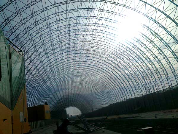 玉树煤仓网架工程