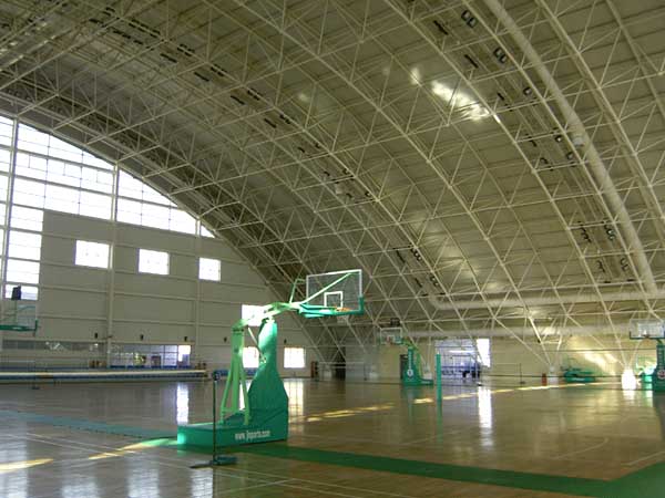 玉树篮球馆网架